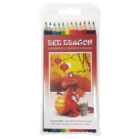 12 Pack Full Length Colouring Pencils
