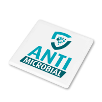 Antimicrobial Square Coaster Made With 100% Recycled Plastic